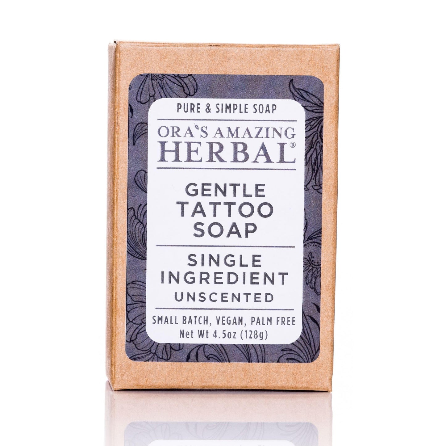 Tattoo Soap, Unscented, Made in the USA, Ora’s Amazing Herbal Beauty & Personal Care Ora's Amazing Herbal