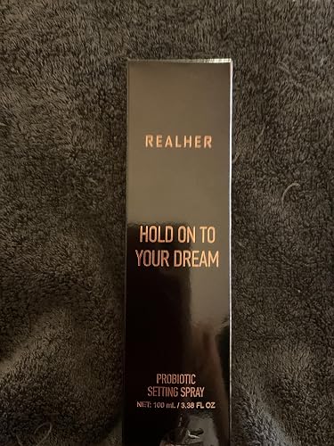 Realher Probiotic Setting Spray, Hold on to your dream, Clear