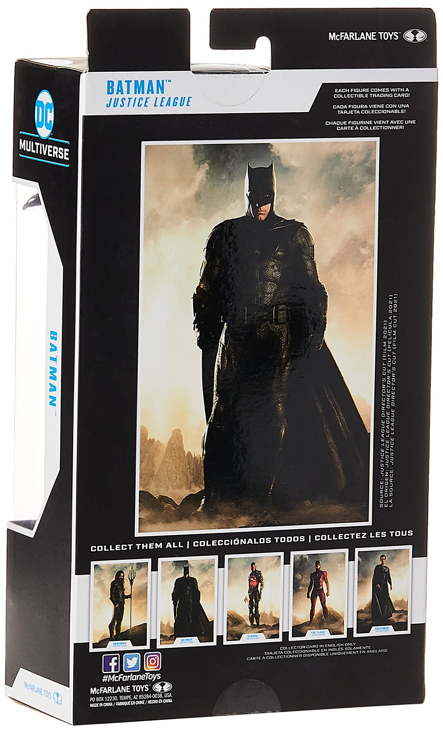 McFarlane Toys DC Justice League Movie Batman 7" Action Figure