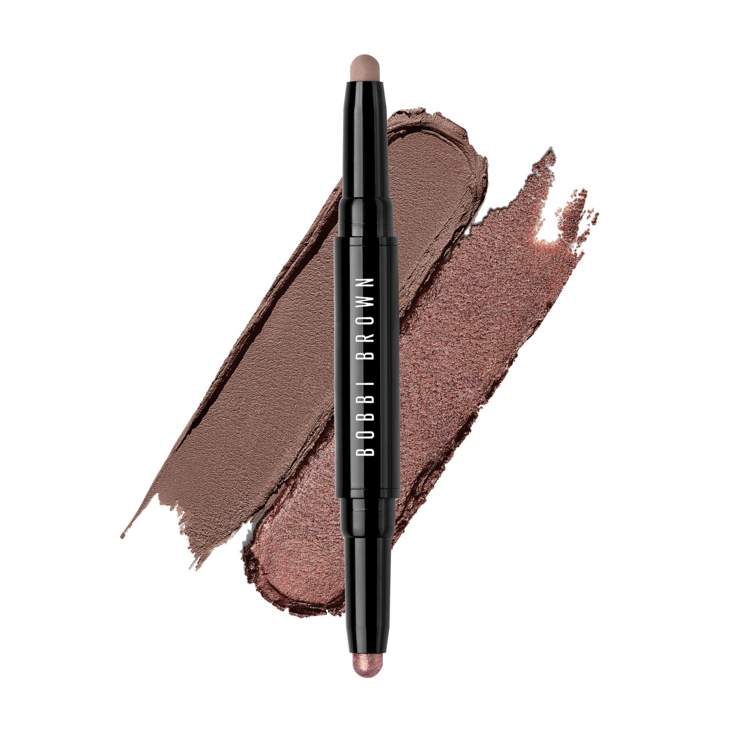 Bobbi Brown Dual-Ended Long-Wear Cream Shadow Stick | Swipe & Go Cream Eyeshadow Stick | 24-Hour Wear for Effortless Eyes, 0.06 Ounce, Pyrite/Muted