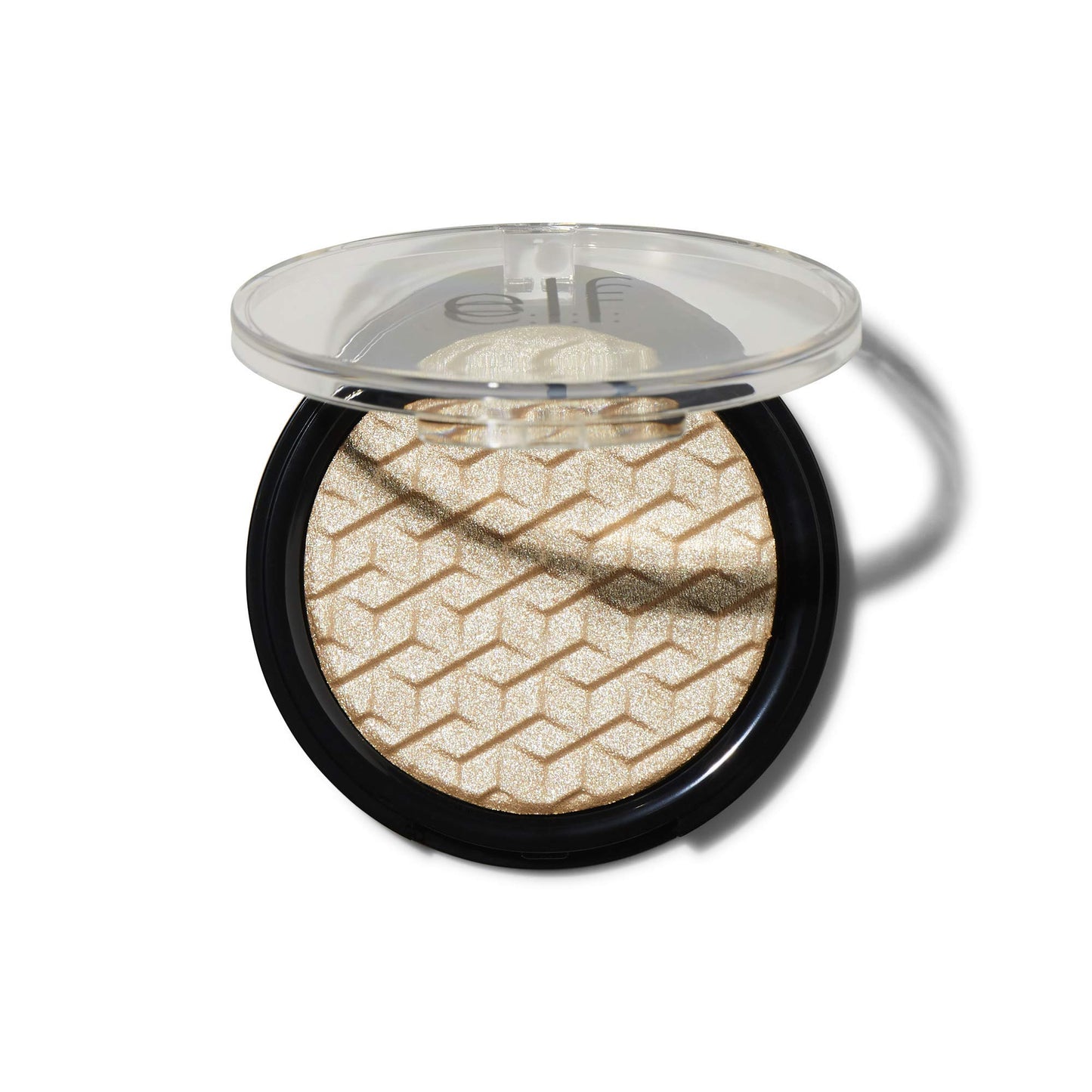 e.l.f. Metallic Flare Highlighter Versatile Jelly-like Formula, Multi-Dimensional, Buttery Soft, Creates a High-Luster, High Shimmer Glow, White Gold