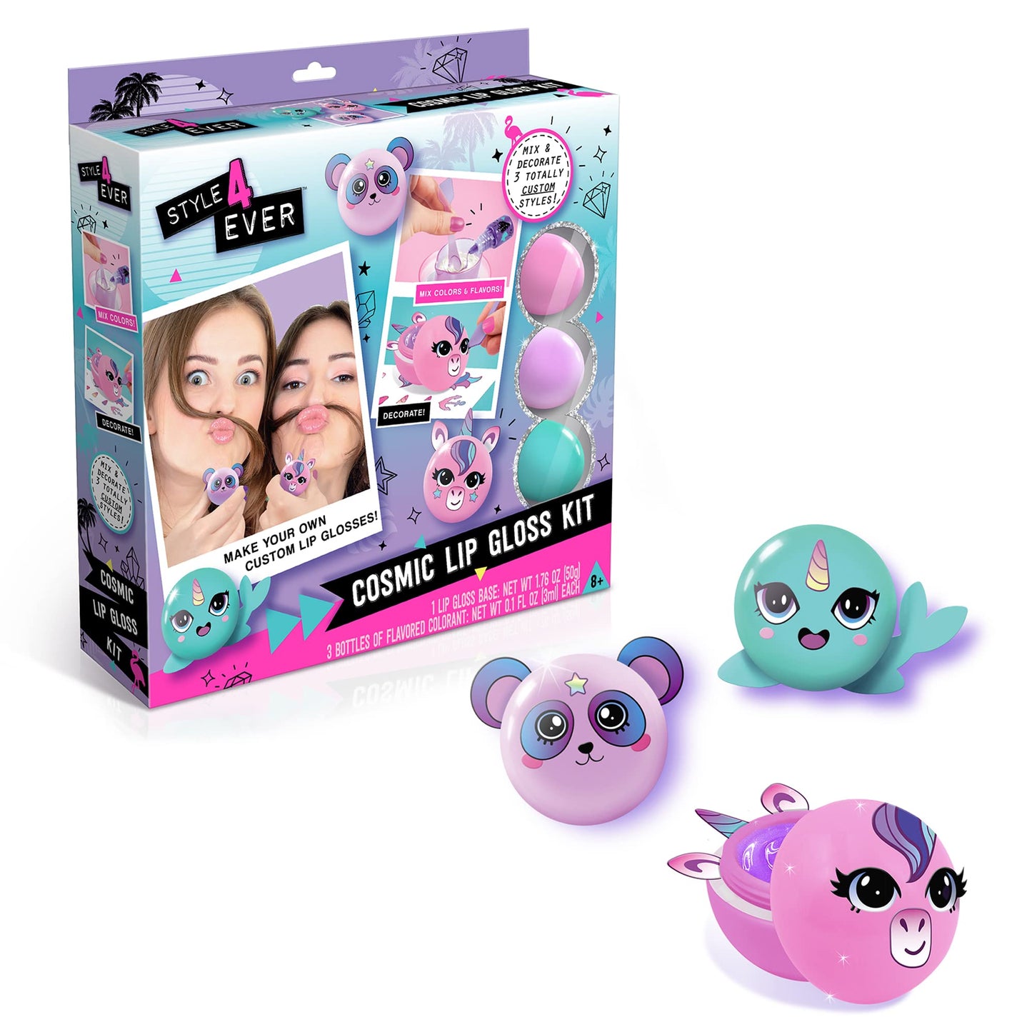 Canal Toys Style 4 Ever Cosmic Lip Gloss Kit, Multicolor