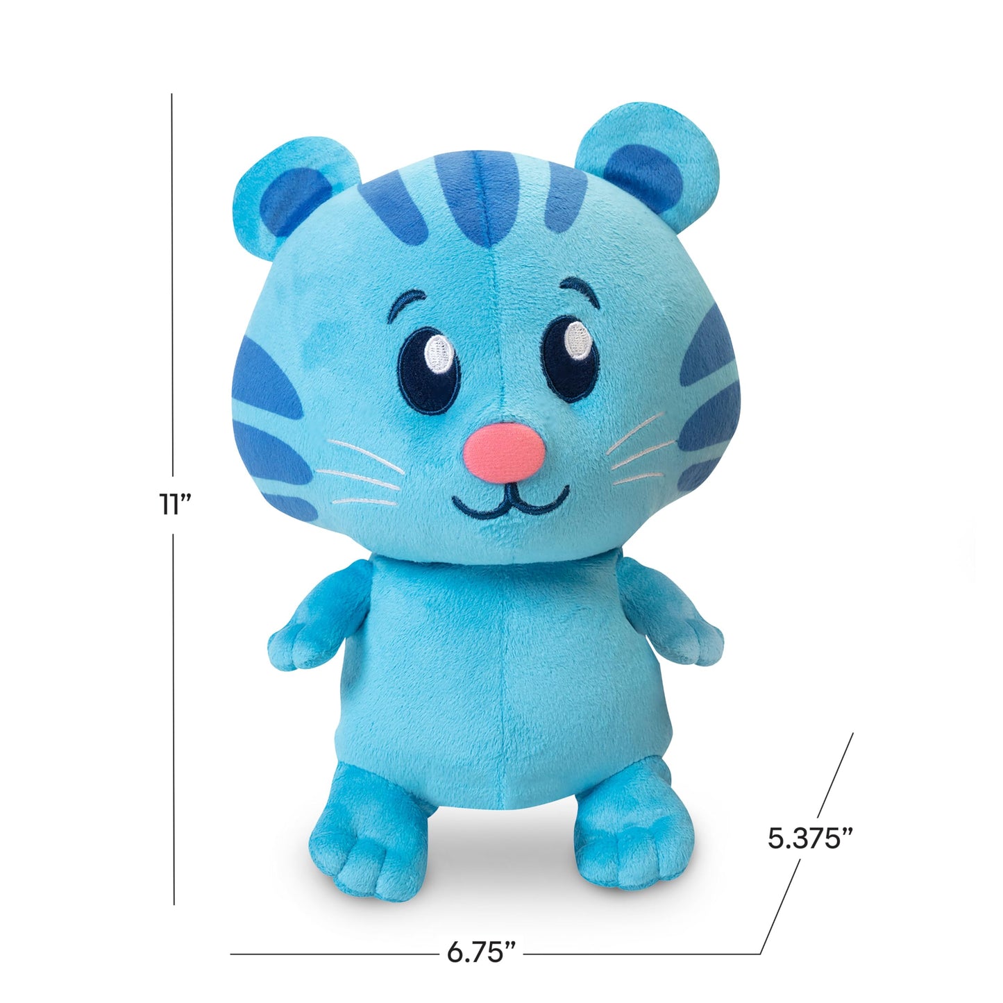 JAKKS Pacific Daniel Tiger's Neighborhood Tigey Plush with Sound, 10.5 Inches Tall! [Amazon Exclusive]