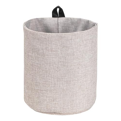 Bigso Box of Sweden Soft Hang Around Hanging Storage Basket Small | For Organizing Everyday Necessities | Collapsible Wall Hanging Storage Basket…