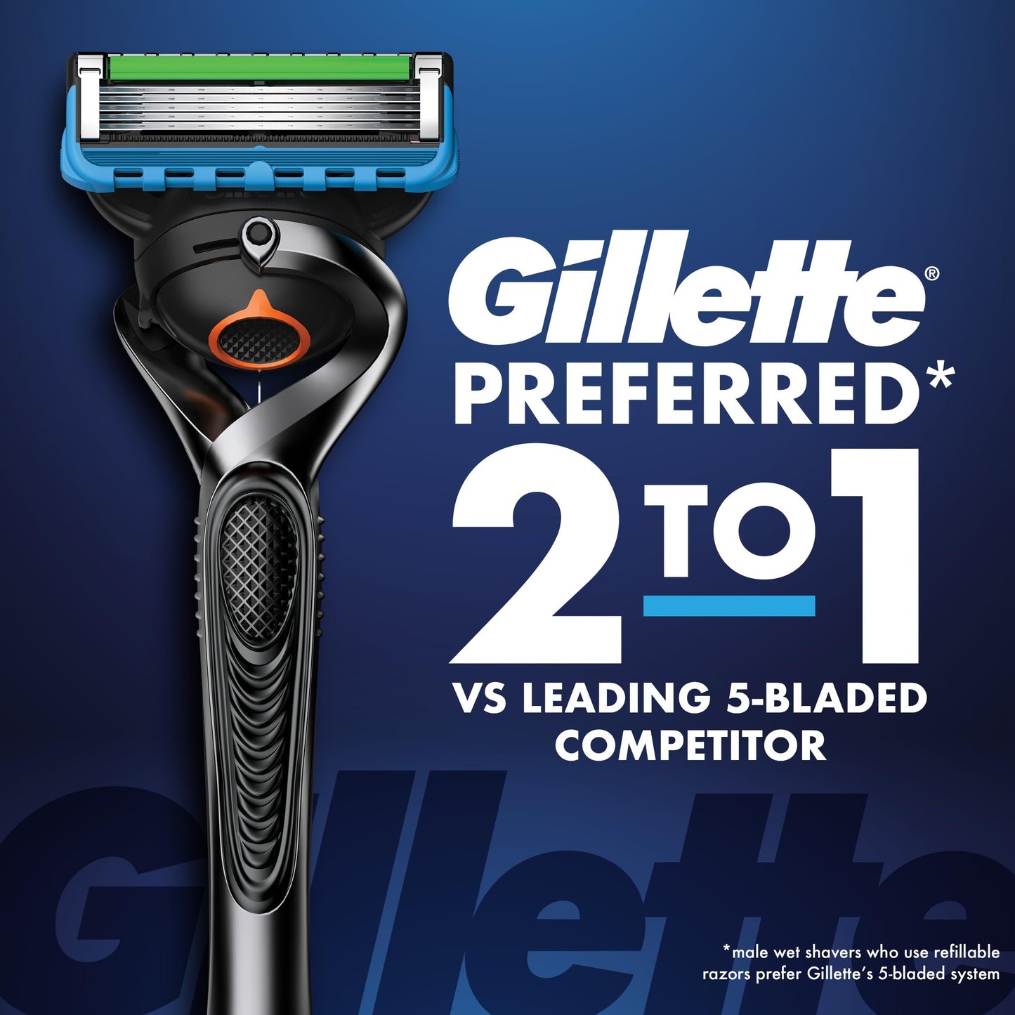 Gillette Fusion ProGlide Shaving Razor for Men, 1 Handle + 4 Blade Refills Beauty and Personal Care Gillette