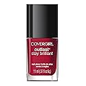 COVERGIRL Outlast Stay Brilliant Nail Gloss, Rose Delight, 0.37 Fluid Ounce (packaging may vary)
