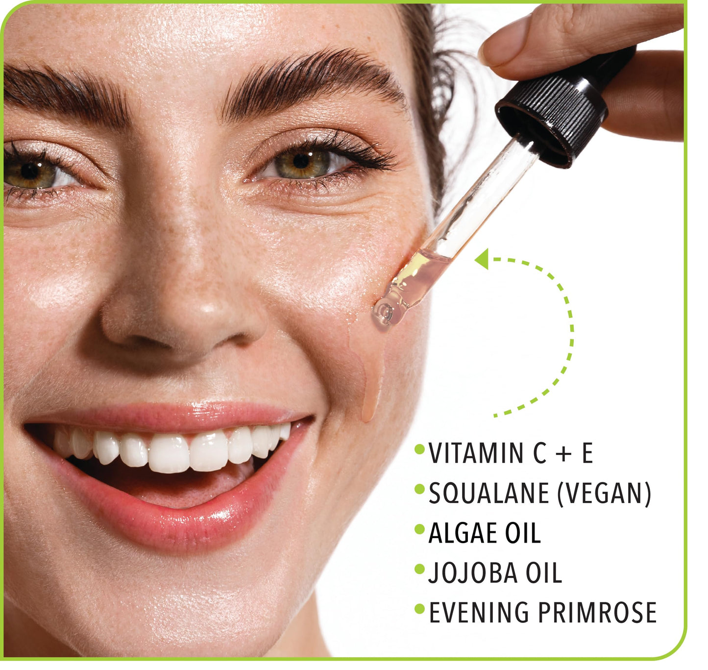 Lemyn Organics Hydrate & Glow Face Oil - Vitamin C & E Serum | Freshly Made & 100% Natural | Boosted Hydration & Enhanced Elasticity & Firmness