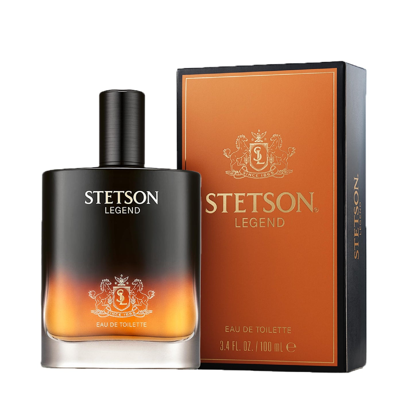 STETSON Legend - With Notes of Bergamot Zest, Lavender Essence, and Tonka Bean - 3.4 Fl Oz