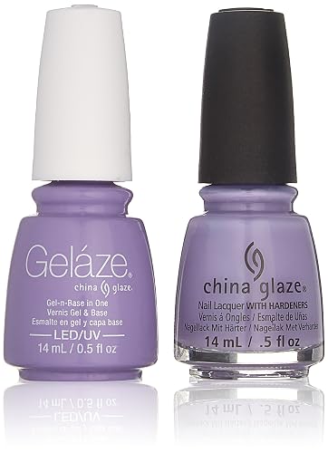 China Glaze Gelaze Tips and Toes Nail Polish, Tart-Y for the Party, 2 Count Beauty & Personal Care China Glaze