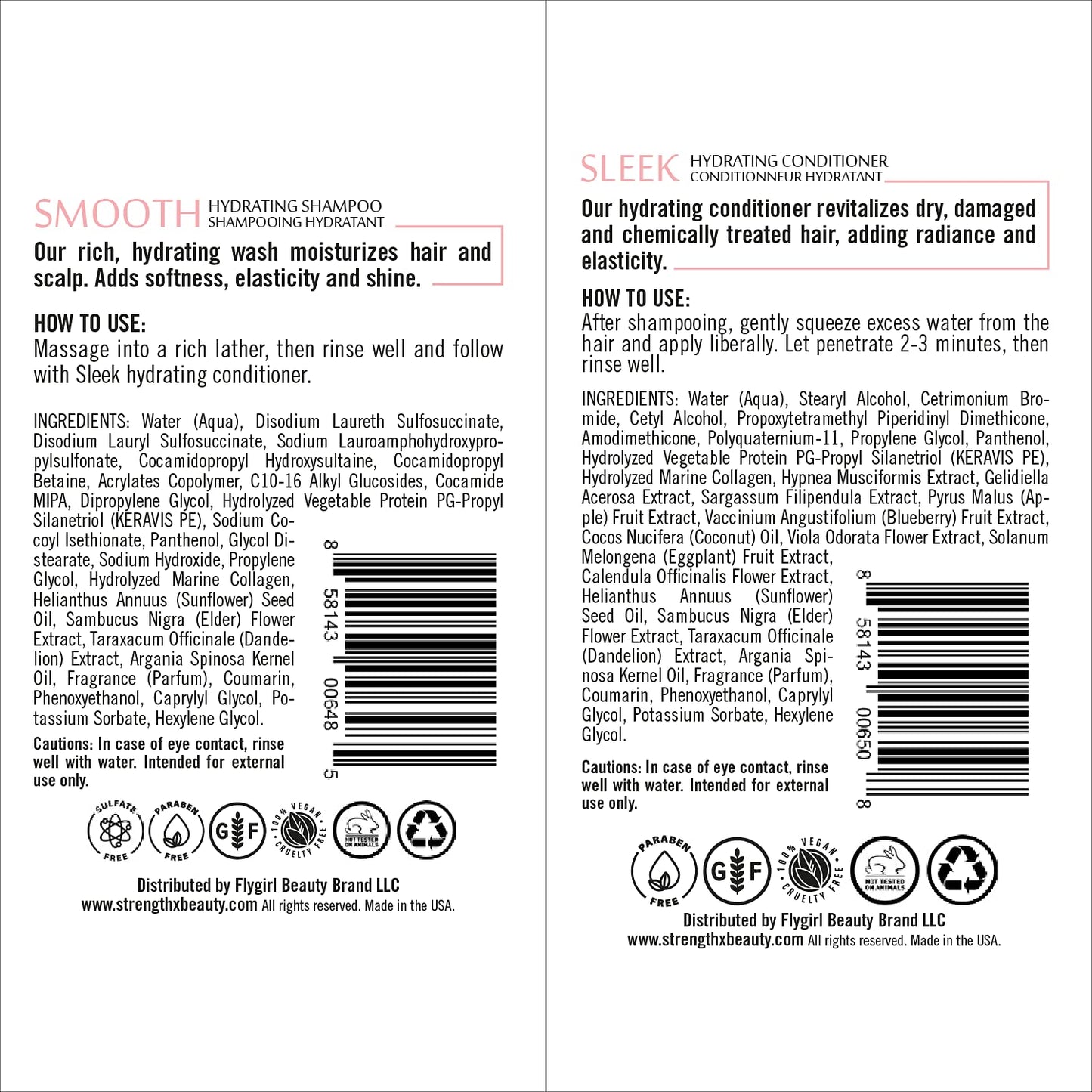 Strength x Beauty 4 pc. Keratin Infused Straightening Kit | Thick, Coarse or Curly Hair