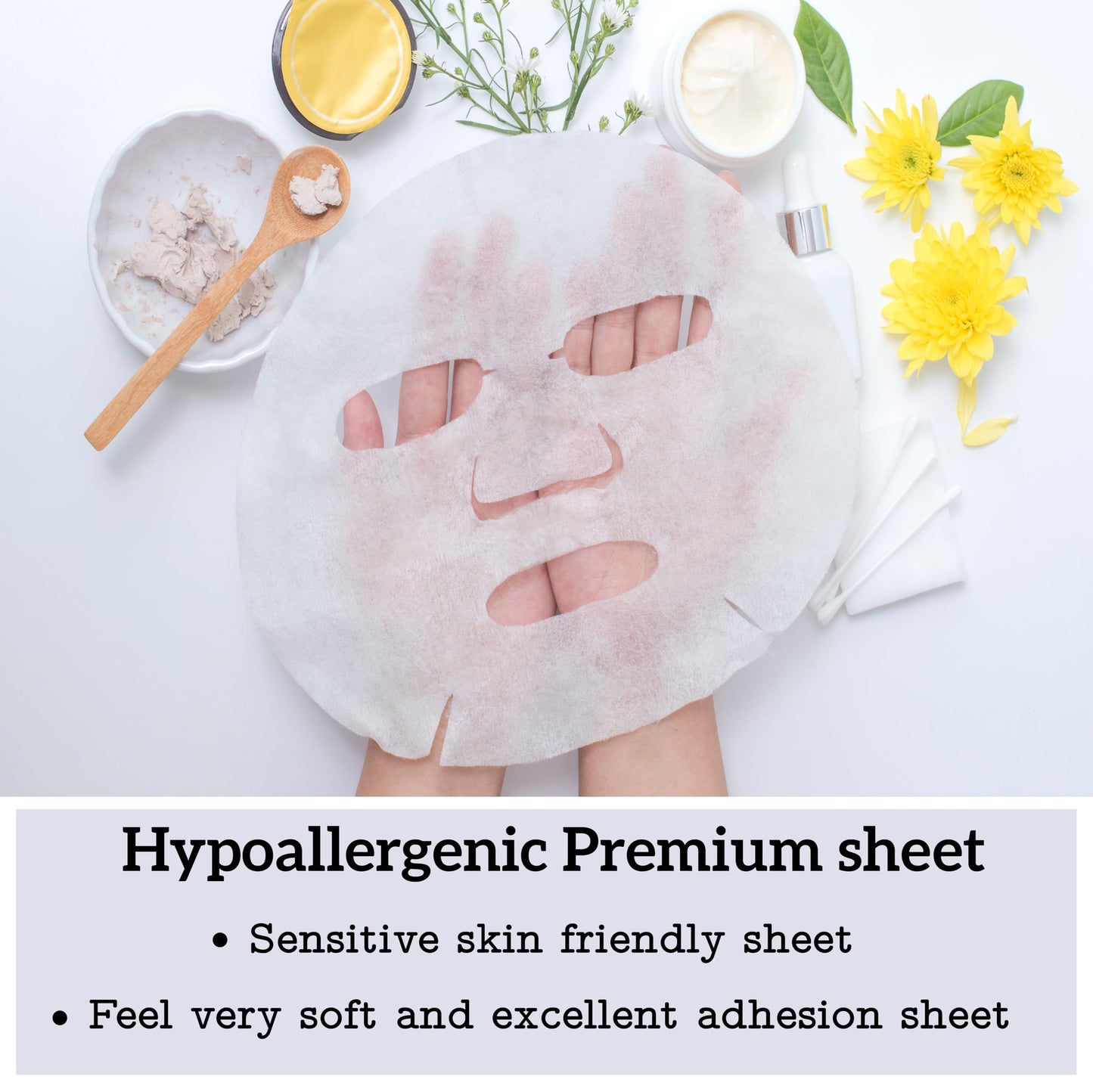 MEAROSA DESIGN Vitamin C Collagen Firming Essence Face Mask Beauty Facial Mask Sheet Mask Korea Skin Care Premium Quality (8 pack)
