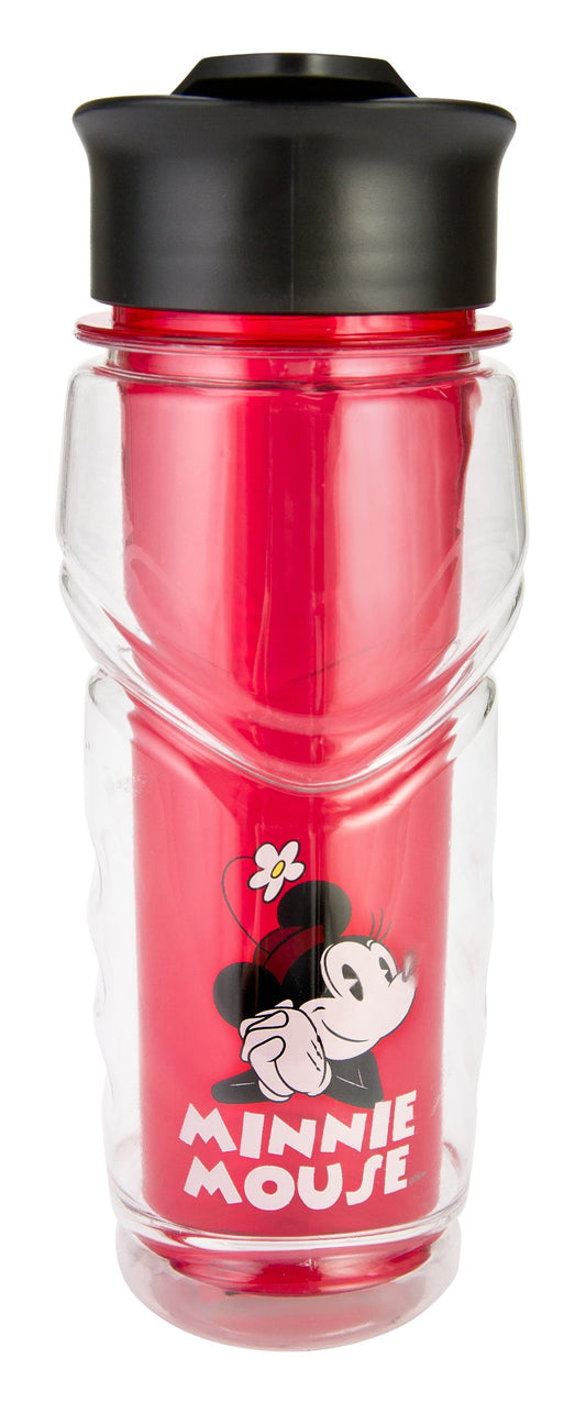 Planet Zak Minnie Mouse Double Wall Water Bottle, 18-Ounce