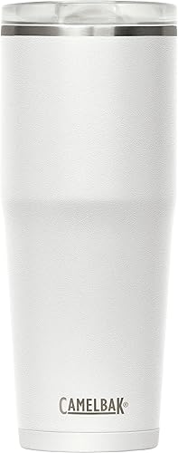 CamelBak Thrive Leak-Proof 30oz Tumbler - Insulated Stainless Steel - Spill Proof - Cup-holder Compatible, White