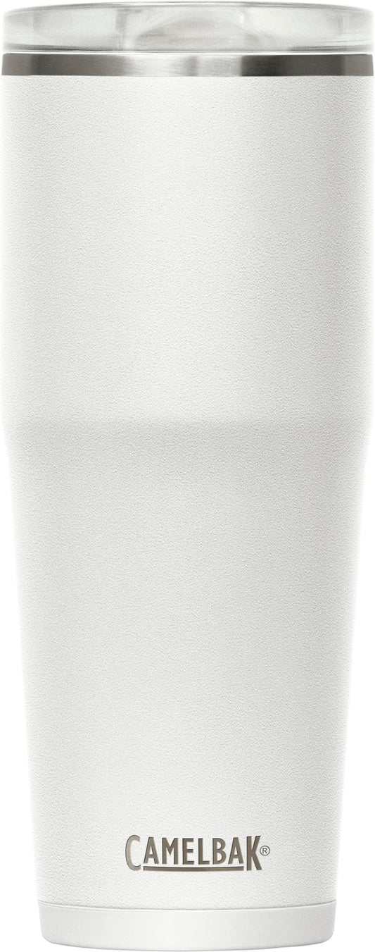 CamelBak Thrive Leak-Proof 30oz Tumbler - Insulated Stainless Steel - Spill Proof - Cup-holder Compatible, White