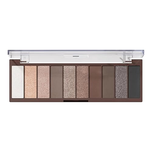 e.l.f. Perfect 10 Eyeshadow Palette, Ten Ultra-pigmented Neutral Shades, Smooth, Creamy & Blendable Formula, Vegan & Cruelty-free, Summer Breeze
