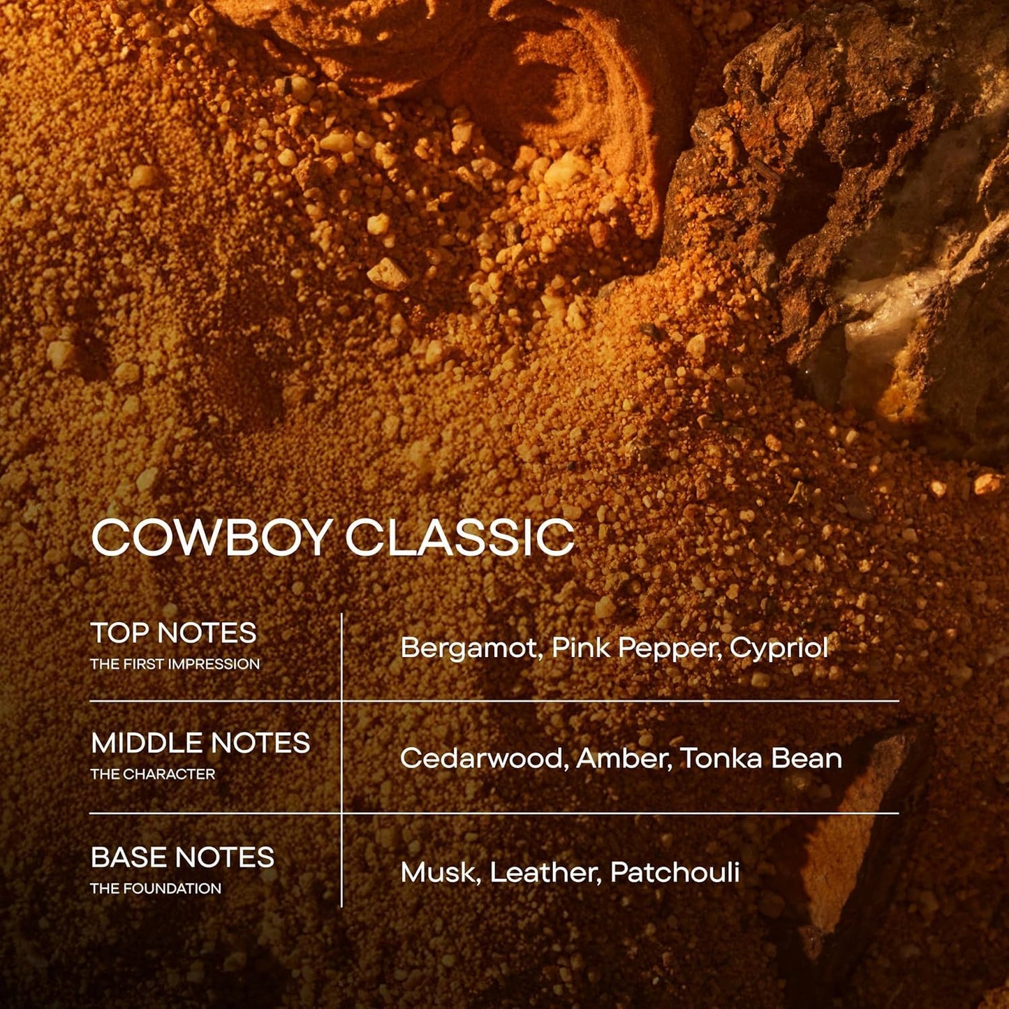 Harry's Cowboy Classic Men's Cologne - Woody Amber Scent - 1.7 fl oz - Notes of Bergamot, Cedarwood & Musk - Long-Lasting Eau de Parfum Men's