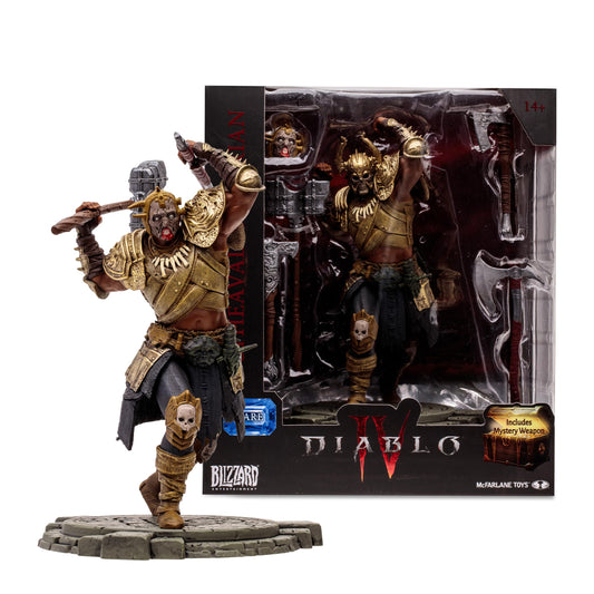 McFarlane Toys - Diablo IV Upheaval Barbarian (Rare) 1:12 Scale Posed Figure