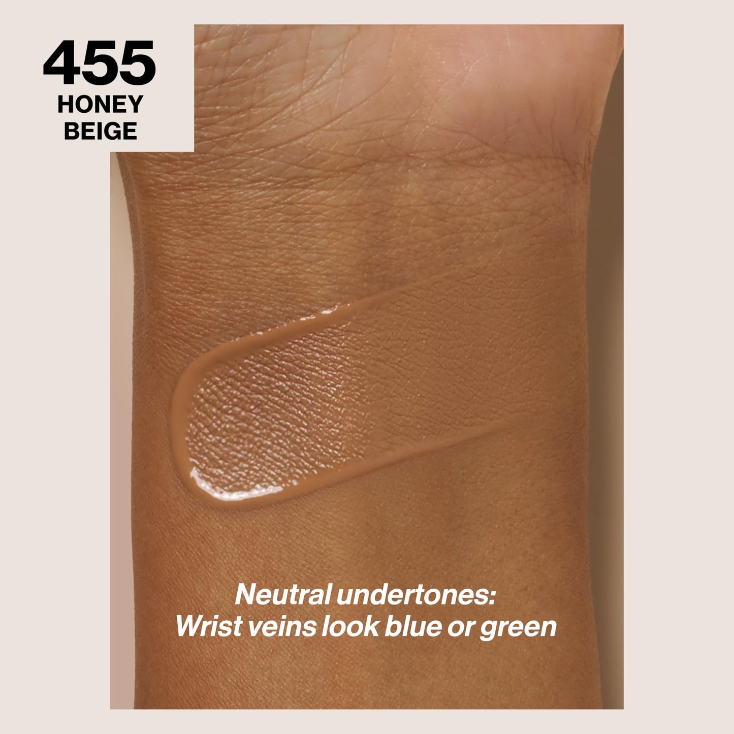 Revlon Liquid Foundation, ColorStay Face Makeup for Combination & Oily Skin, SPF 15, Medium-Full Coverage with Matte Finish, Honey Beige (455), 1.0 oz