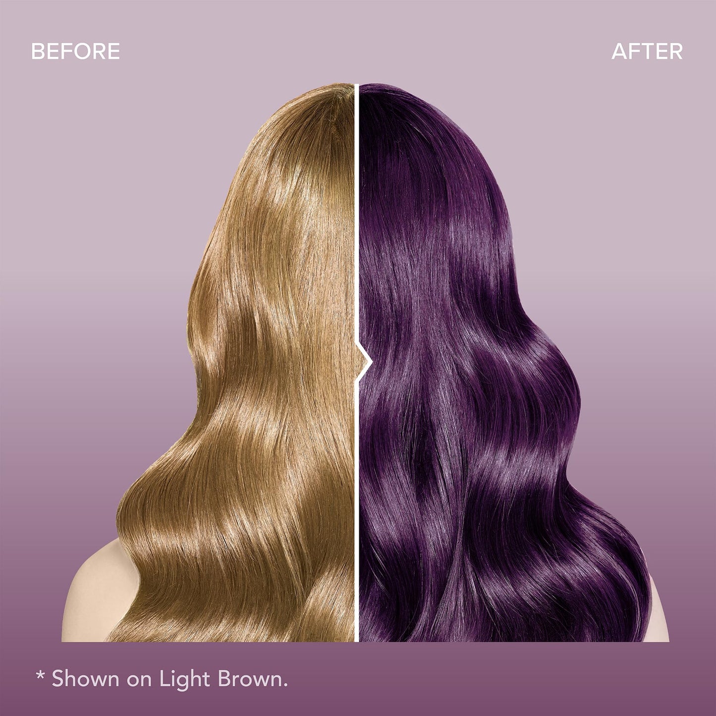 Splat | Midnight Complete Kit | Hair Dye | Semi-Permanent | Long Lasting | Vegan and Cruelty-Free (Midnight Plum)