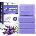 Hermon Antifungal Soap with Tea Tree Oil: Antifungal Bar Soothing Care & Relief of Itchy for Ringworm, Jock Itch, & Athletes Foot - Body & Face Wash Beauty & Personal Care Hermon