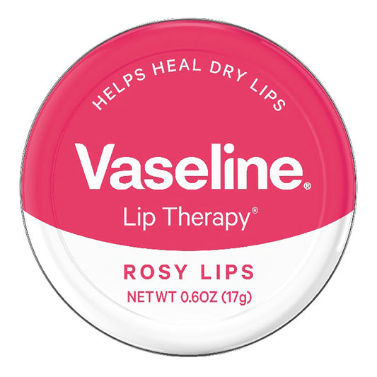 Vaseline Lip Therapy Balm Tin Rosy Lips 0.6 oz Beauty and Personal Care Vaseline
