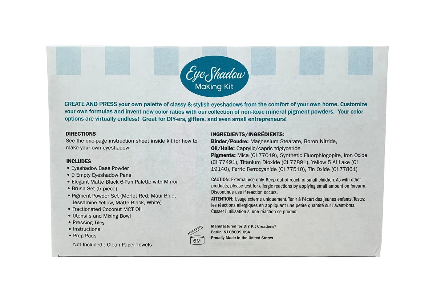 DIY Kit Creations: DIY Eyeshadow Making Kit