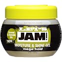 SoftSheen-Carson Let's Jam! Shining and Conditioning Gel by Dark and Lovely, Mega Hold, for all Hair Types, with Coconut Oil and Avocado Oil, No