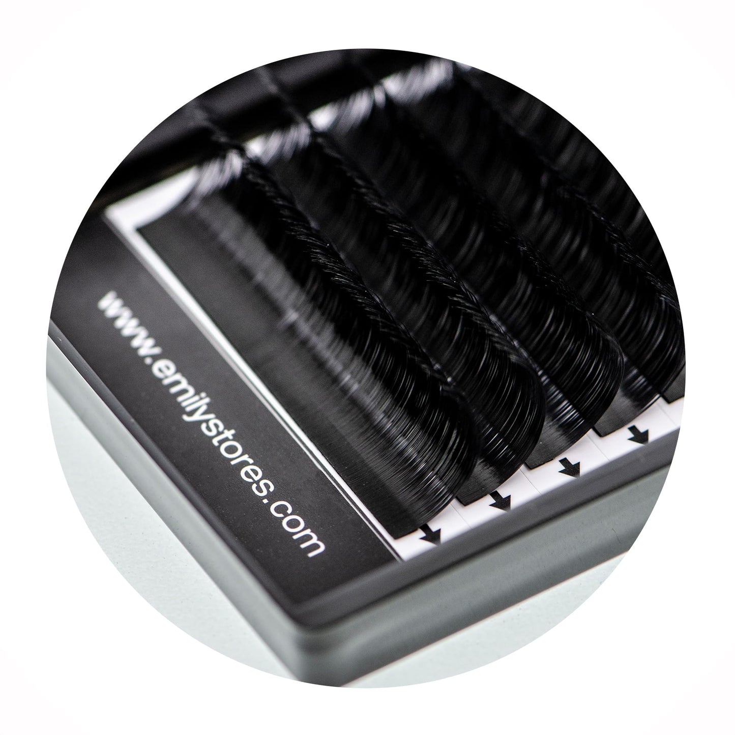 EMILYSTORES Lash Extensions 0.05mm Thickness C Curl 9mm Length Volume Eyelashes For Eyelash Extensions(0.05,C,9mm)