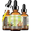 Botanical Beauty Organic SHEA BUTTER OIL 100% Pure Natural Undiluted Refined Cold Pressed Carrier Oil for Face, Skin, Hair, Lip, Nails. African Shea