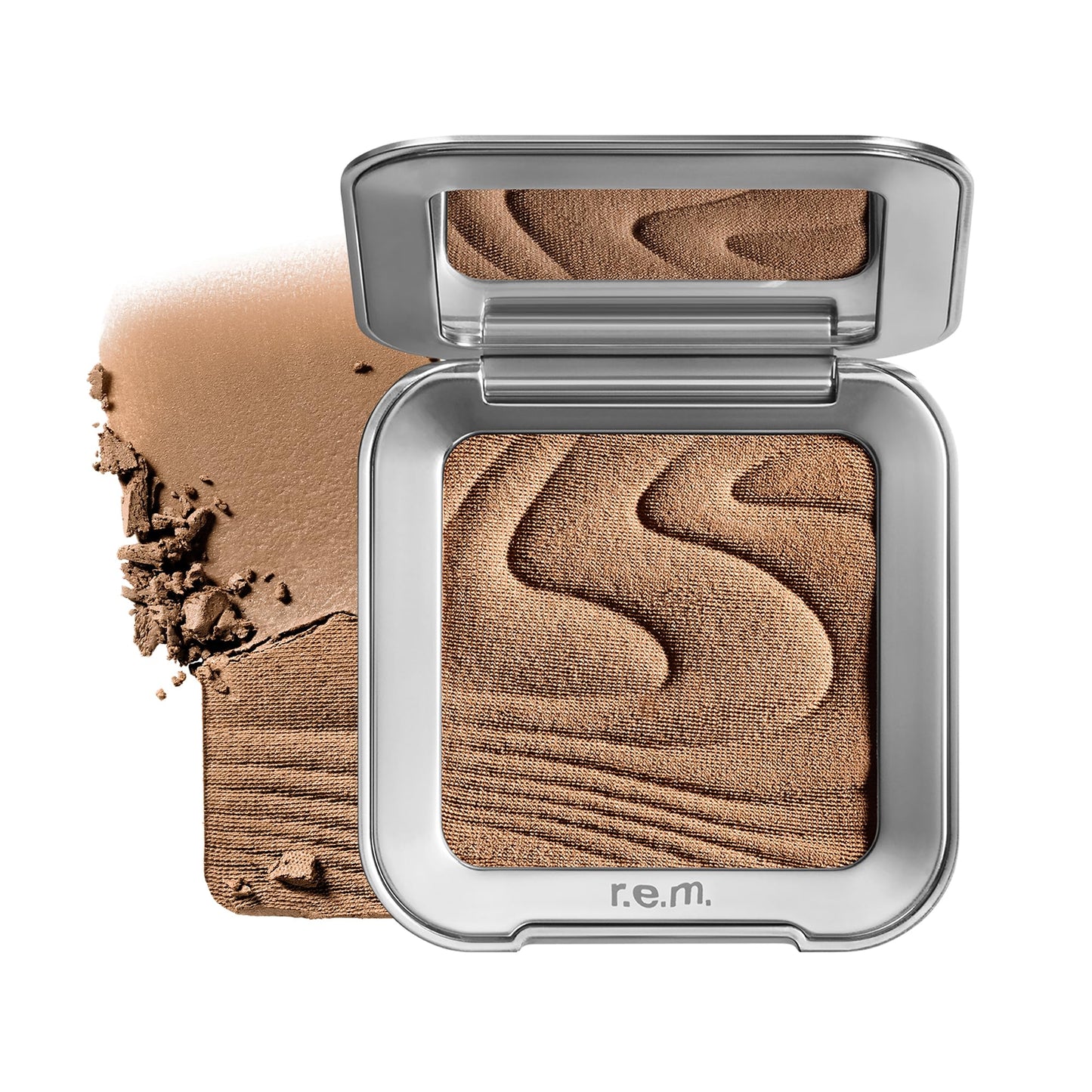 r.e.m. beauty by ariana grande | Hypernova Satin Matte Bronzer - Out of Office | Silky Pressed Bronzing Powder for Natural-Looking Warmth, Breathable