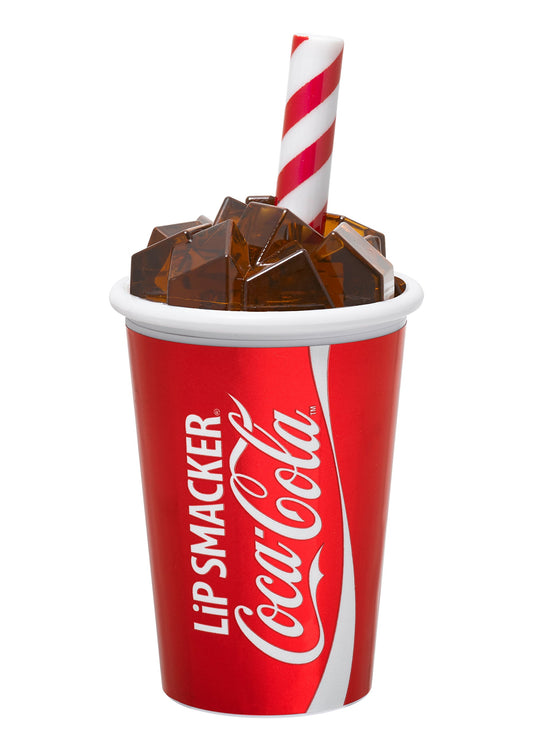 Lip Smackers Coca Cola Lip Balm, Moisturizing, Collectible Beverage Cup Design, Sheer Finish for Smooth Lips - Coke