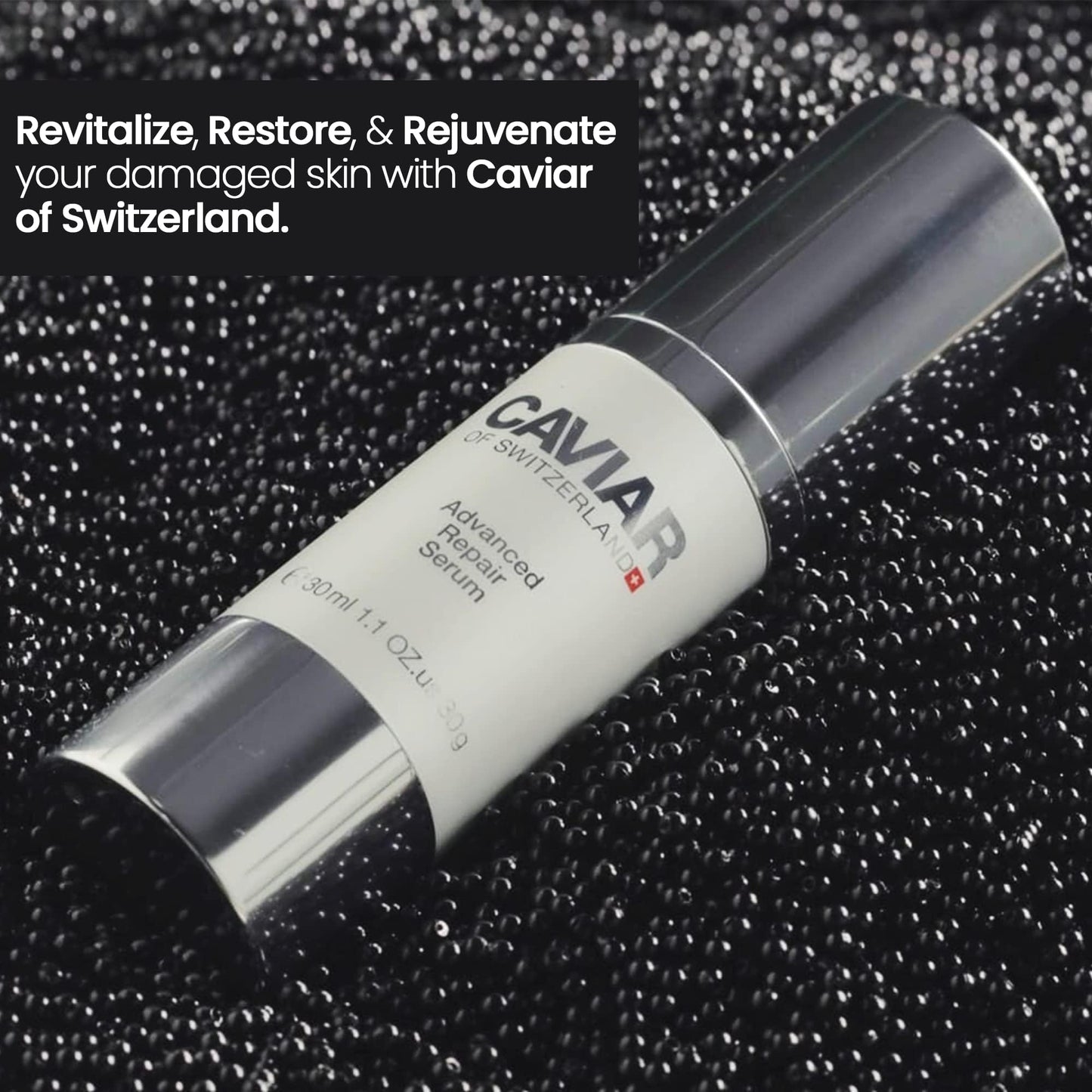 Caviar Hydrating Extract Face Serum - Advanced Repair Serum for Anti-Aging, Facial Lifting & Firming Effect, Removes Wrinkles & Fine Lines | Glowing