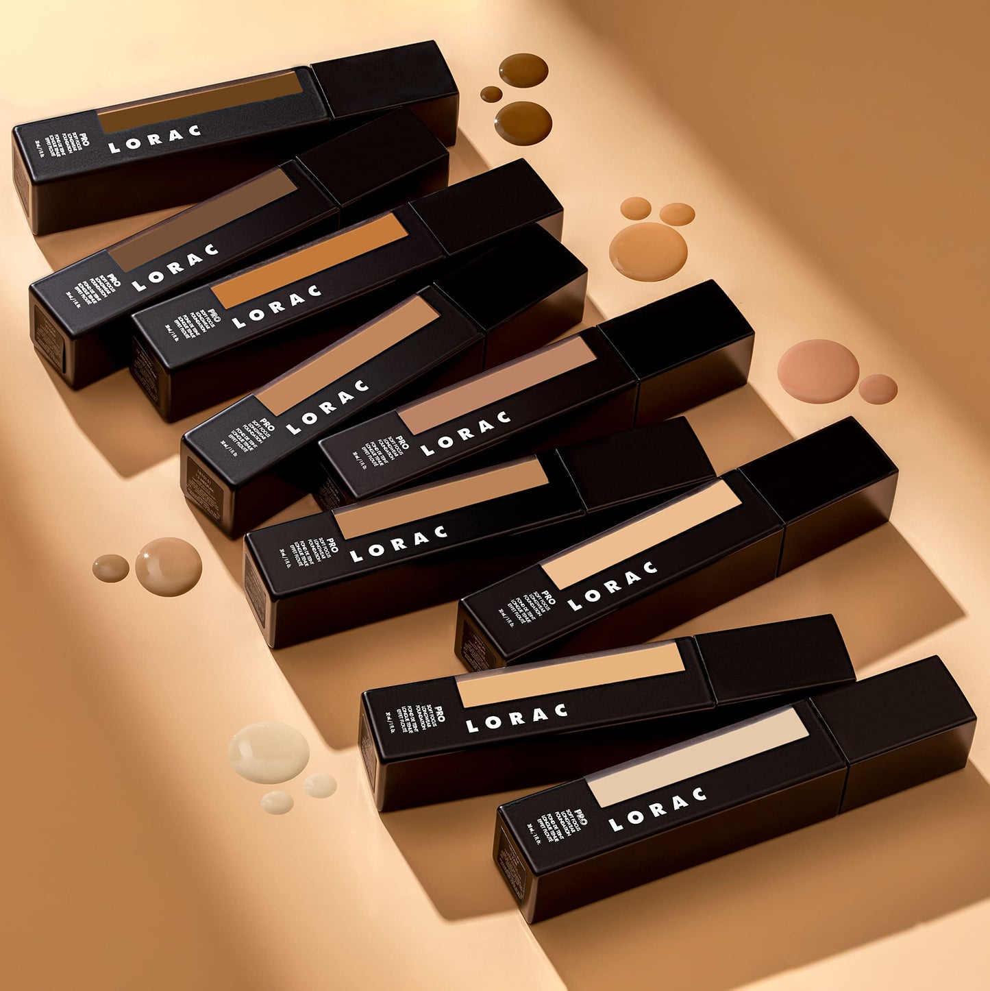 LORAC PRO Soft Focus Longwear Foundation, Shade 2 | Full Coverage | Lightweight | Water-Resistant | Oil-Free