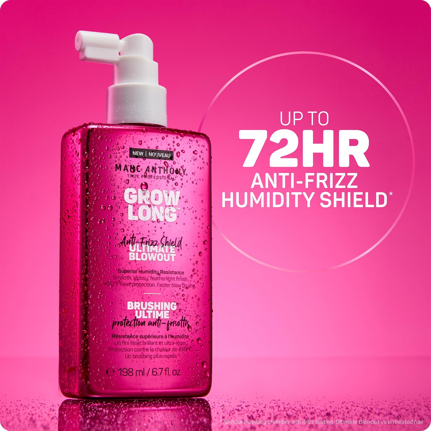 Marc Anthony Anti-Frizz Shield Ultimate Blowout Spray - 6.7 Oz (Pack of 1) Beauty and Personal Care Marc Anthony