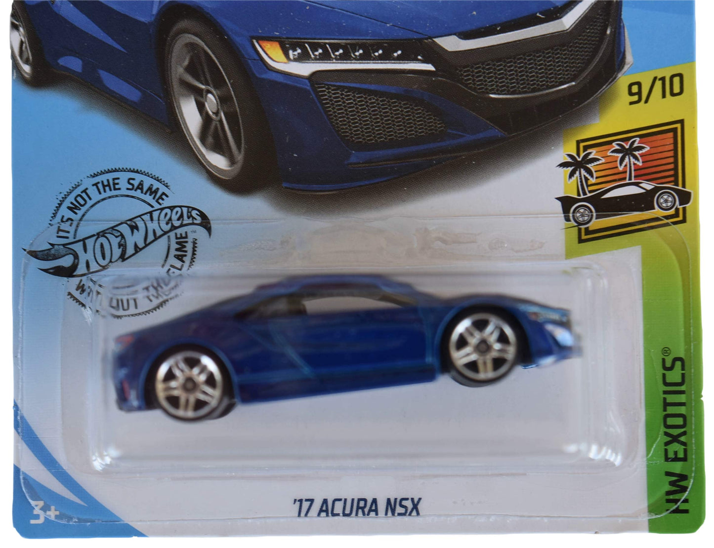 Hot Wheels HW Exotics Series 9/10 '17 Acura NSX 199/250, Blue