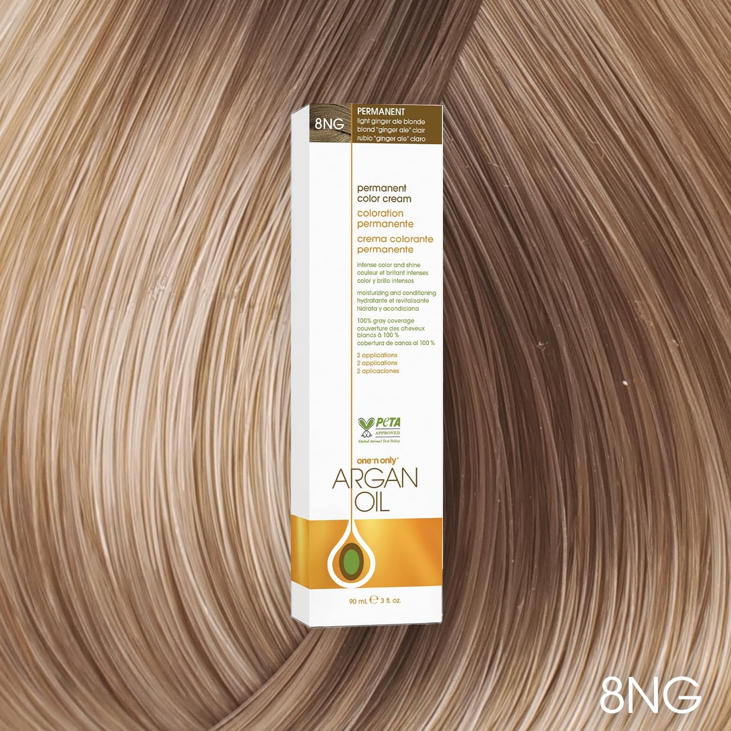 One N' Only Permanent Hair Color - Permanent Hair Dye Made with Argan Oil - Delivers Rich, Accurate Tones with Gray Coverage - Improves Moisture