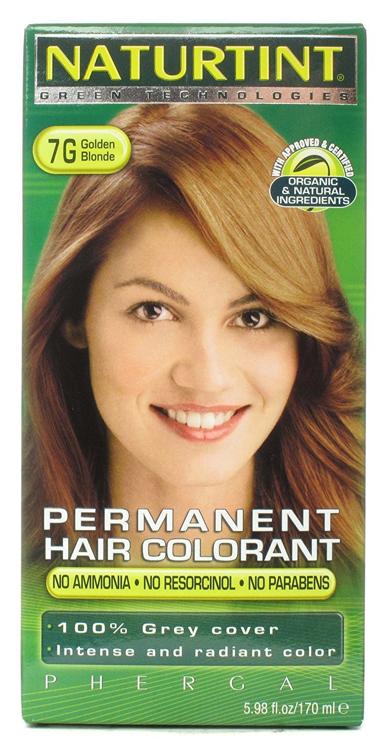 Naturtint Permanent Hair Color 7G Golden Blonde, 5.75 ounce - 3 Pack