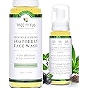 Tree to Tub Sensitive Skin Face Wash for Oily or Combination Skin - Gentle Tea Tree Face Cleanser for Women & Men, Oil Free Daily Foaming Facial