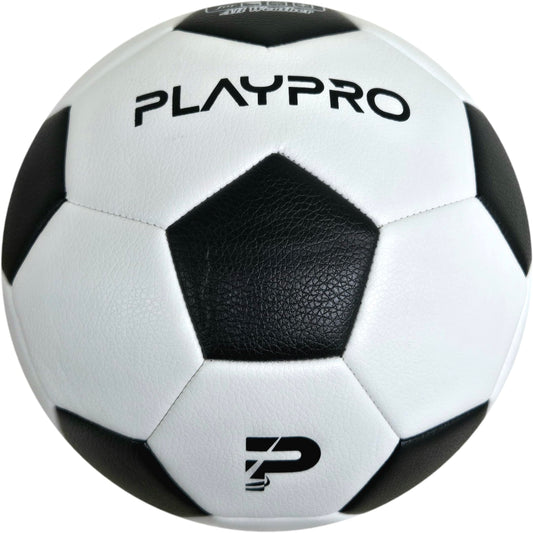 PLAYPRO Classic Training Soccer Ball for All Ages, Winding Bladder, Sizes 2, 3, 4 and 5 (Classic, 5)