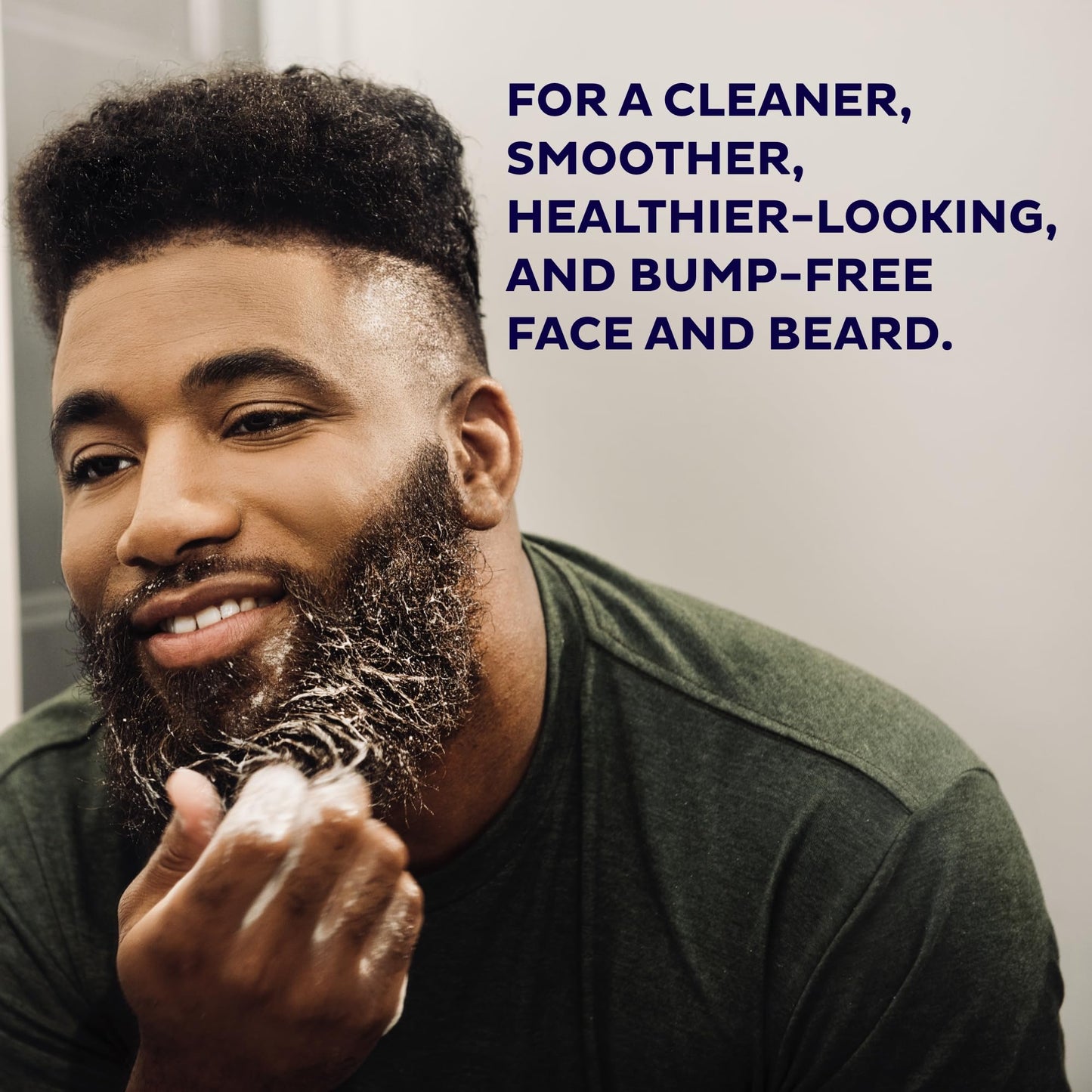 Scotch Porter Exfoliating Beard Wash & Face Cleanser for Men, Travel Friendly | Formulated with Non-Toxic Ingredients, Free of Parabens, Sulfates