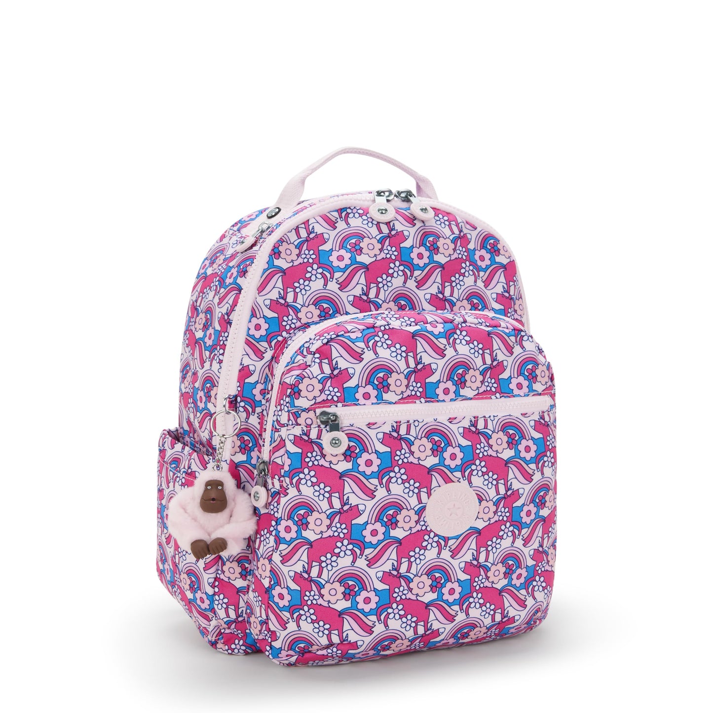 Kipling Women's Seoul Prt 15" Laptop Backpack, Durable, Roomy with Padded Shoulder Straps, Built-In Protective Sleeve