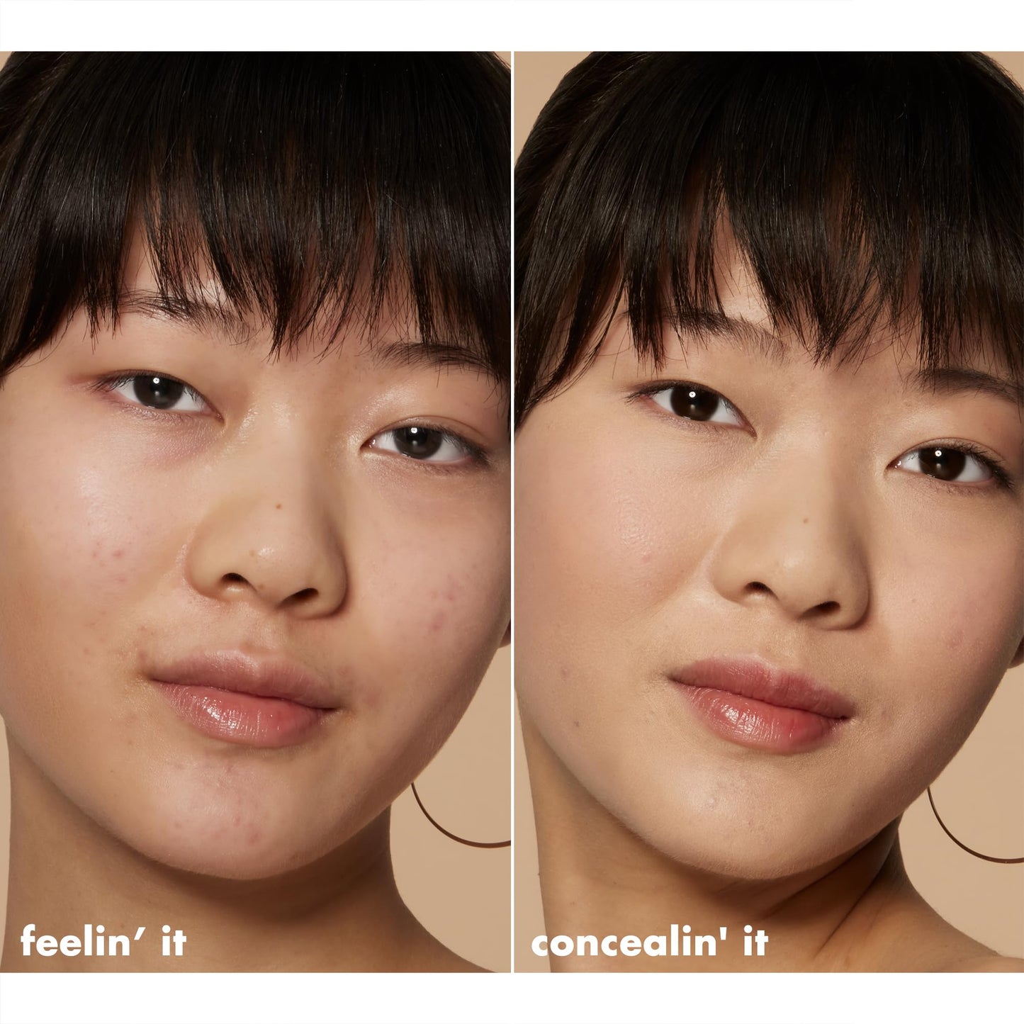 e.l.f. Hydrating Camo Concealer, Covers Blemishes & Under-Eye Circles, Full-Coverage & Delivers A Satin Finish, Vegan & Cruelty-Free, Light Peach