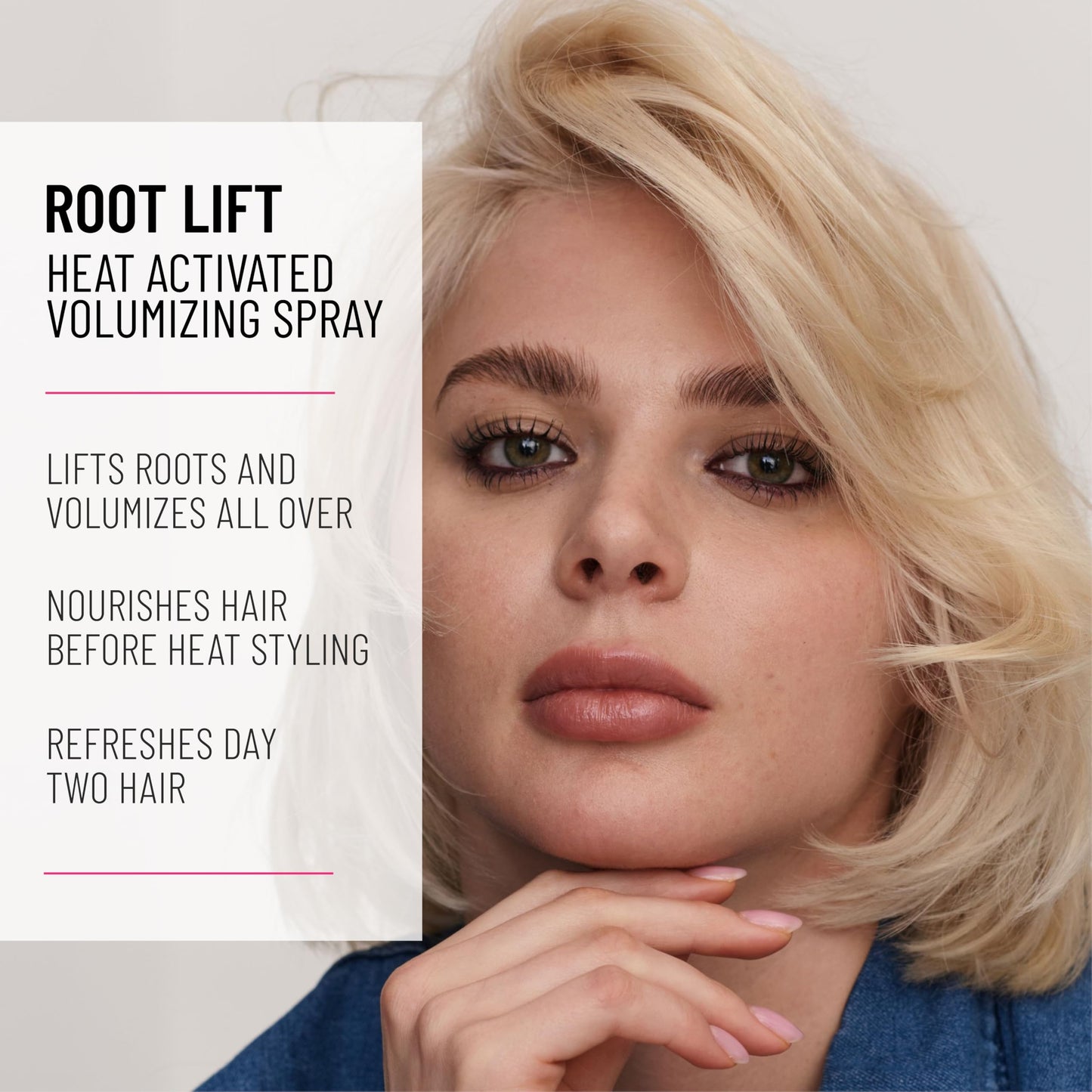 Hairstory Root Lift - Heat Activated Volumizing Hair Spray, Root Booster for Fine and Thin Hair, Adds Volume and Body, Nourishes and Moisturizes, 8 Fl