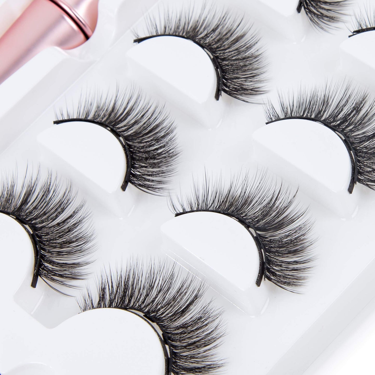 Magnetic Eyelashes, False Eyelashes Magnetic Eyelashes with Eyeliner Natural Look with Eyeliner?4pairs?