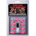 Fun World Bloody Animal Claw Press on Nails | Costume Nails Standard, Red Beauty & Personal Care Fun World