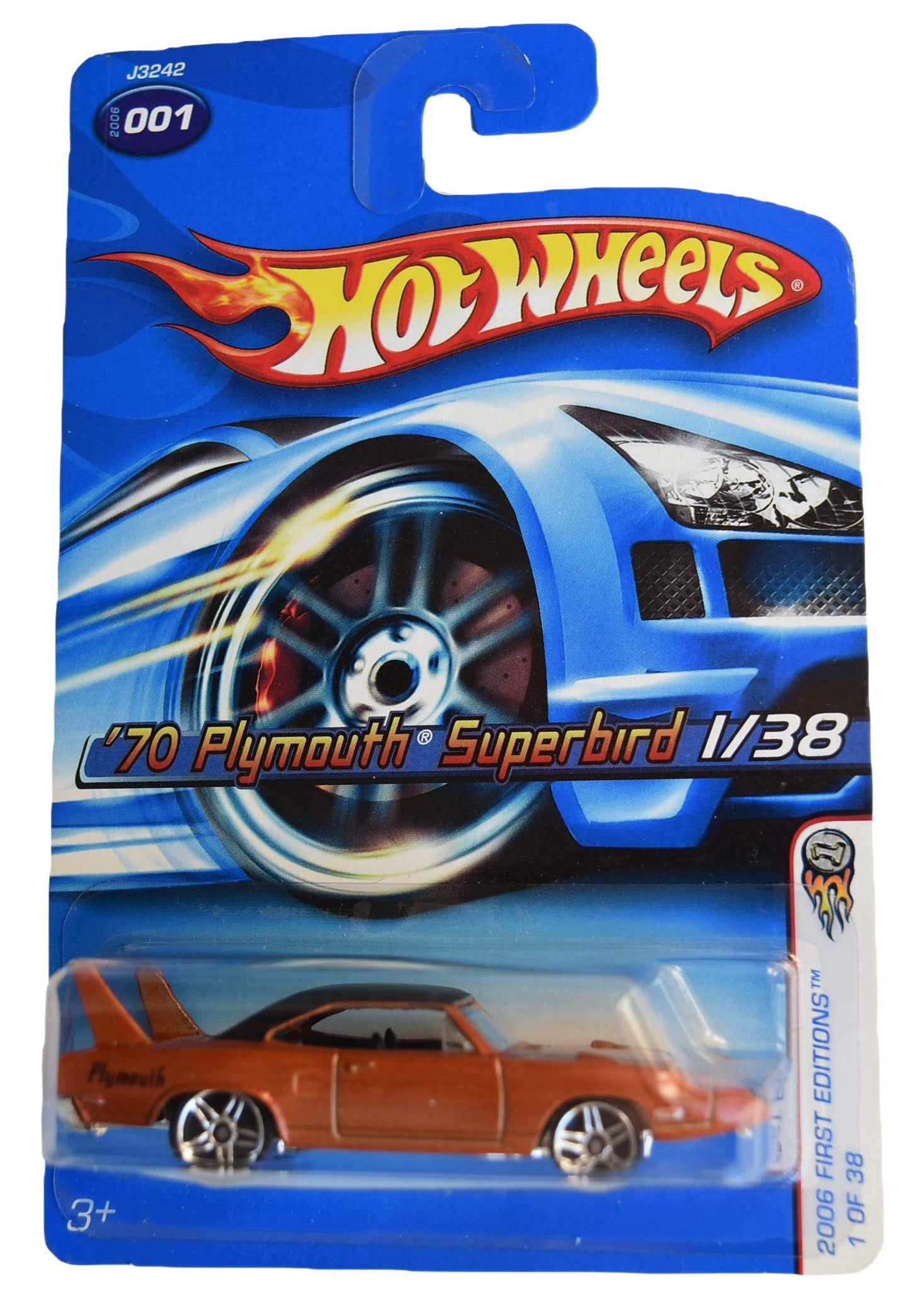 Hot Wheels 2006 First Editions 1/38 [Burnt Orange] '70 Plymouth Superbird #1 ()