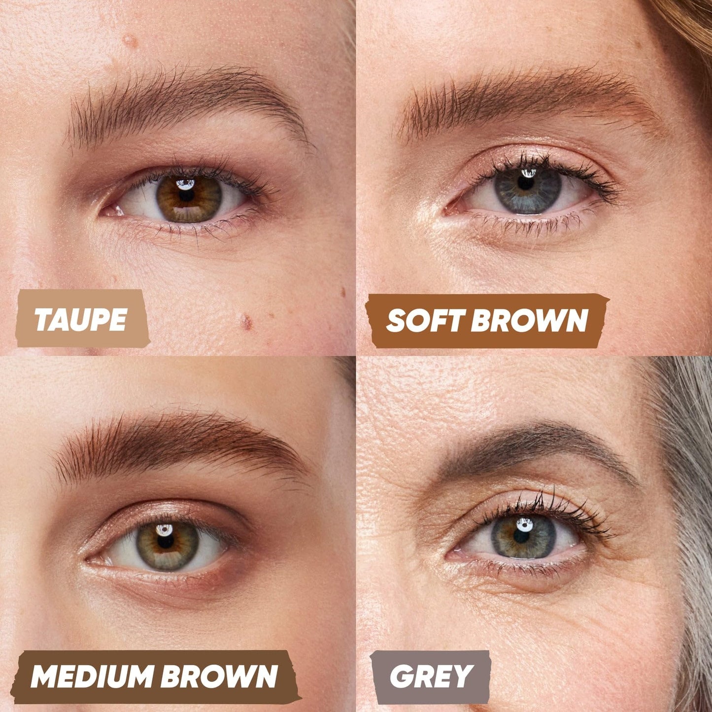 Kosas Air Brow Tinted Eyebrow Gel - Volumizing Brow Gel with Flexible Long-Lasting Hold, Soft Brown Beauty and Personal Care Kosas