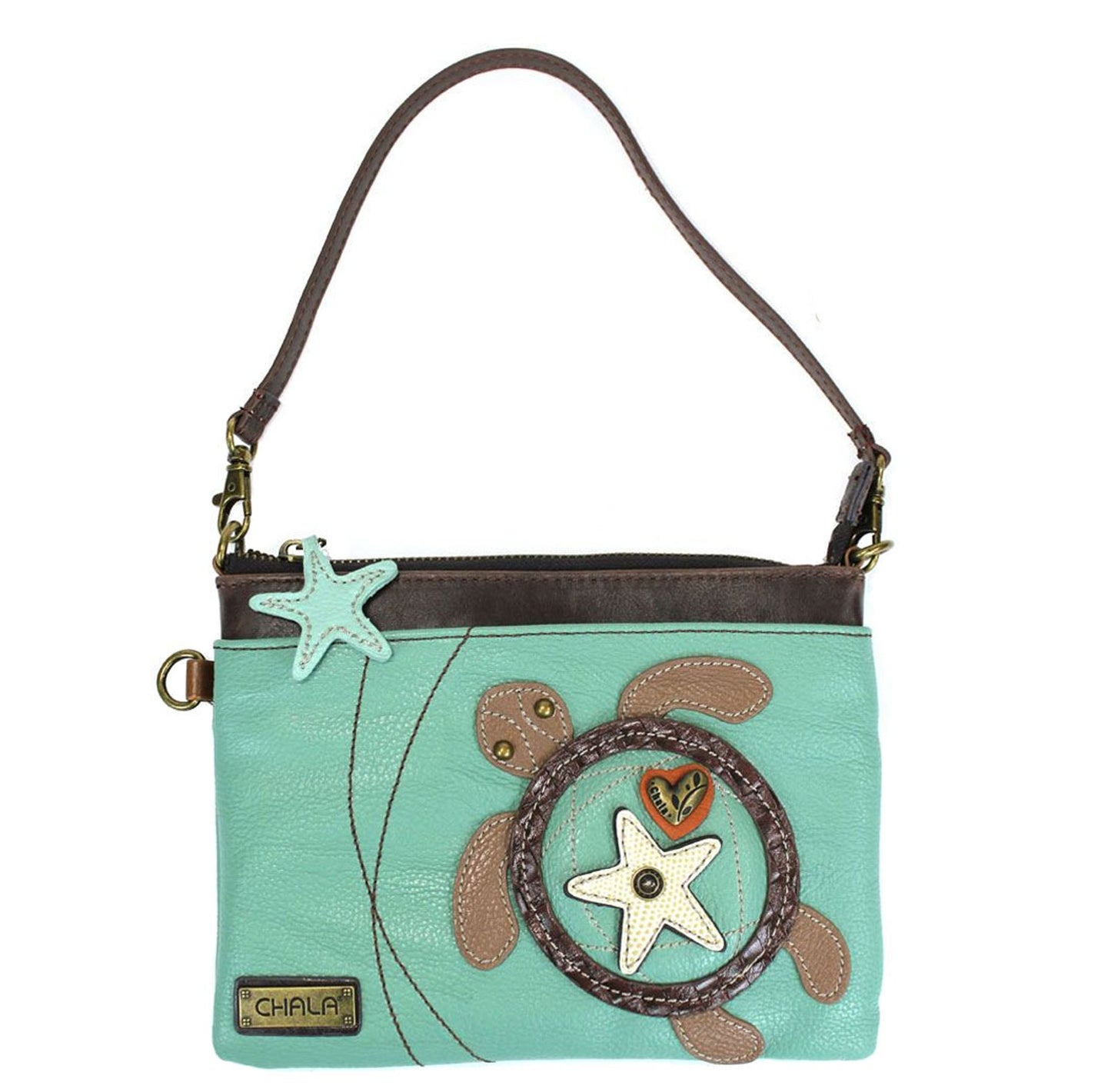 Chala Sea Turtle Mini Crossbody Handbag