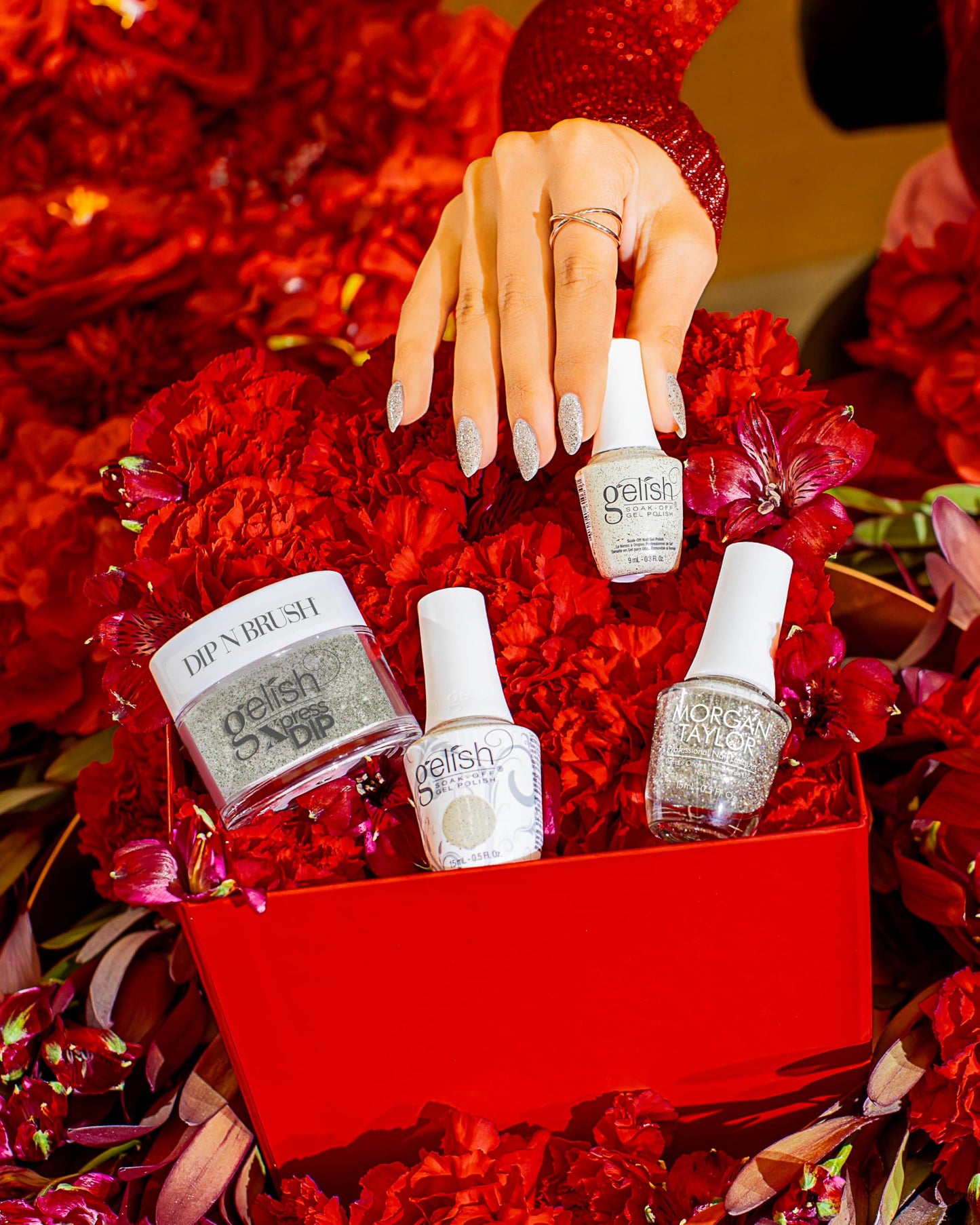 Gelish Floral Wonderland TPO-Free Gel Nail Polish - Golden Garden Gala, 15mL Beauty & Personal Care Gelish