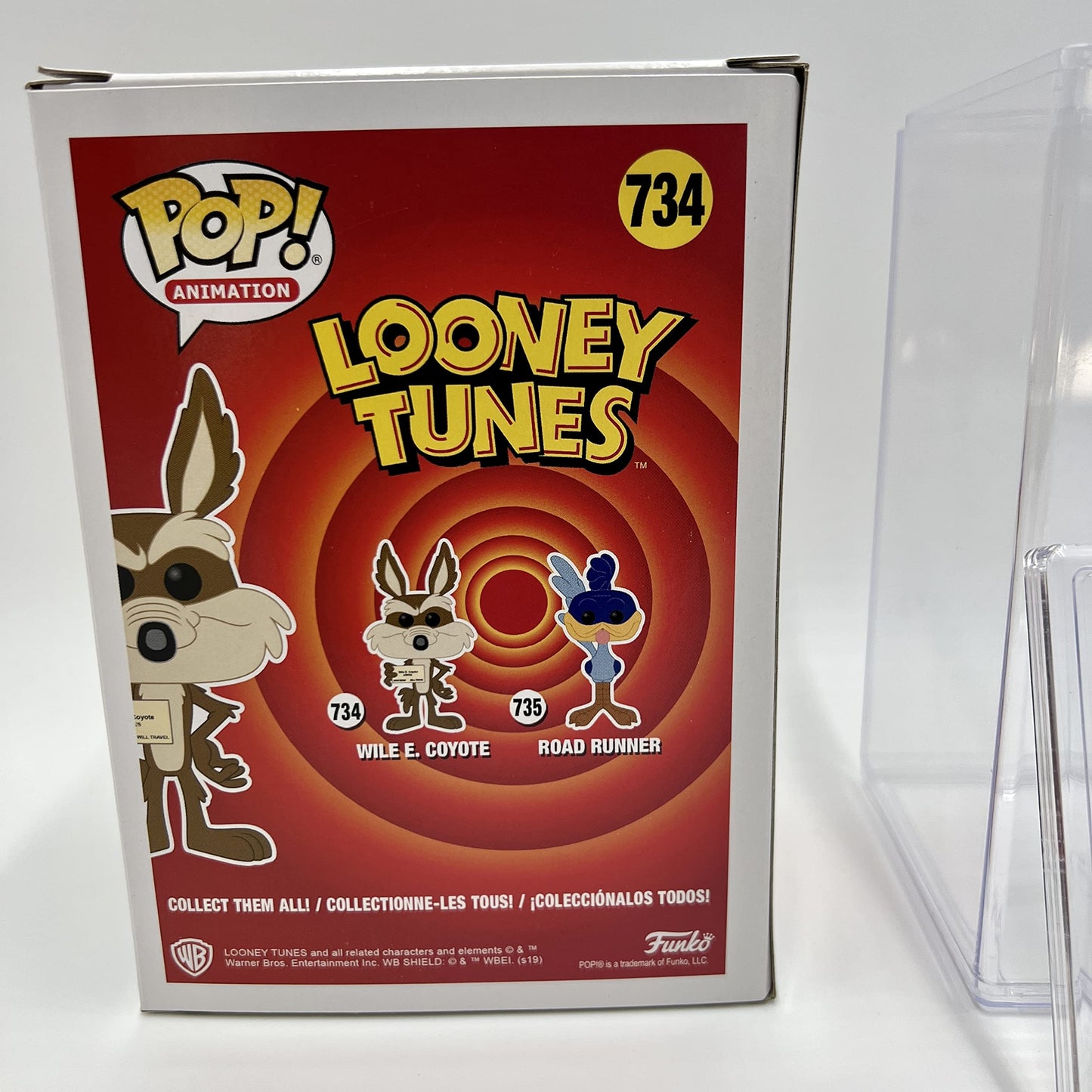 Funko POP! Animation: Looney Tunes Wile E. Coyote #734 Exclusive [Sold Out]